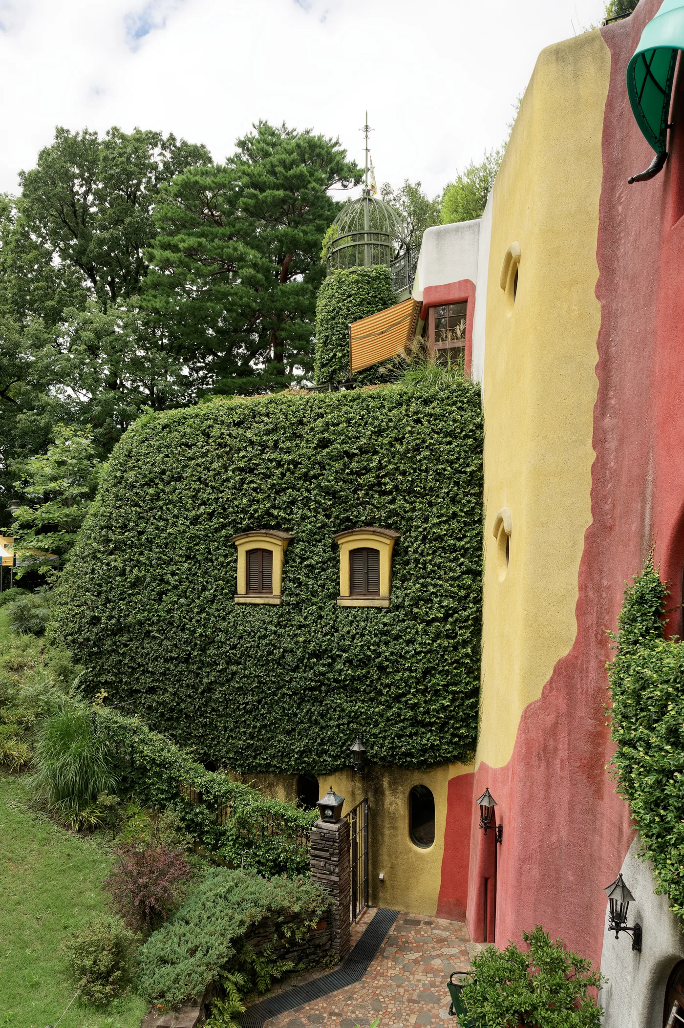 Exterior of the Ghibli Museum in Mitaka, Tokyo