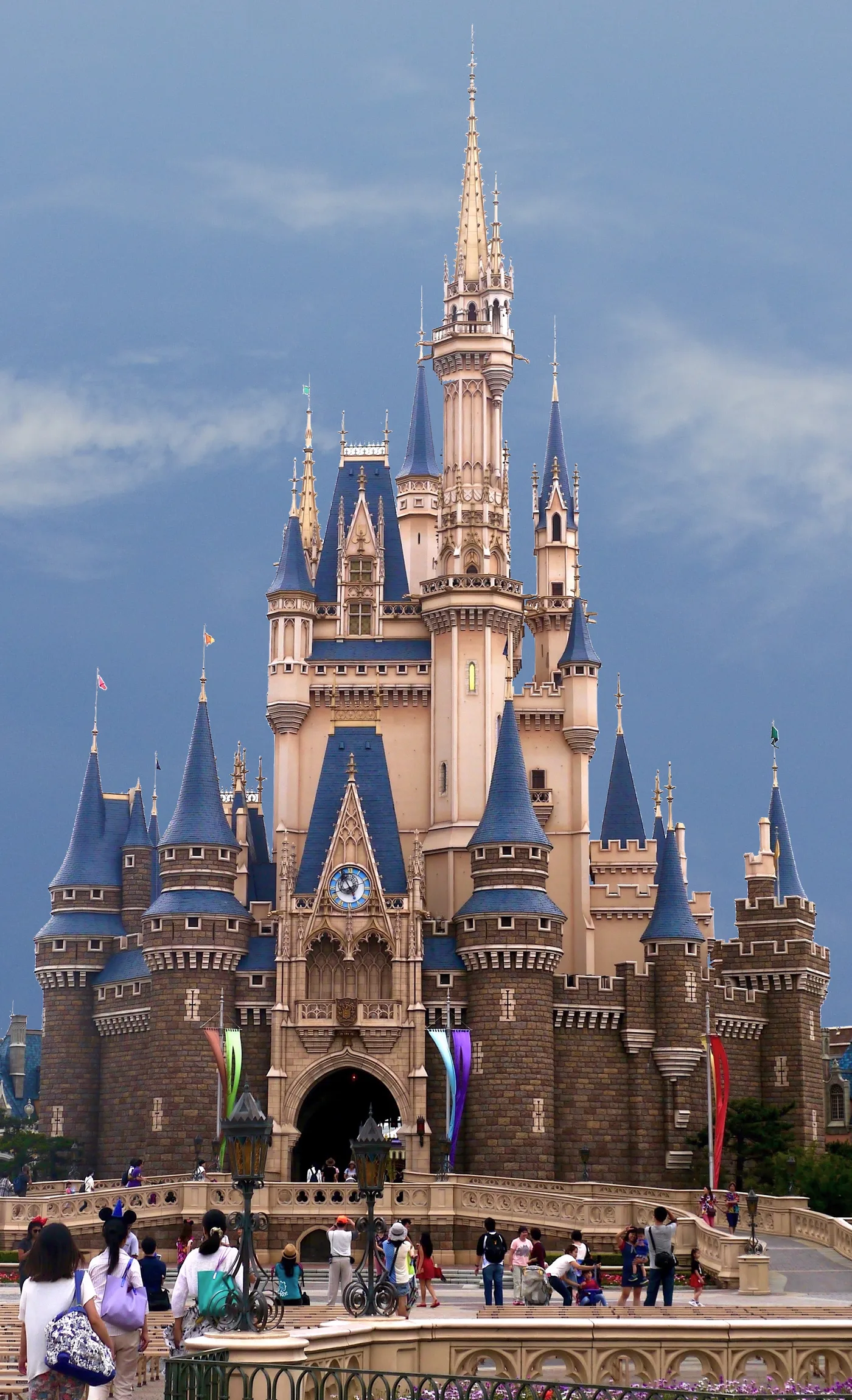 Cinderella Castle at Tokyo Disneyland in Urayasu, Chiba